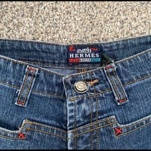 Hermes Low Rise Bootcut Y2K Jeans